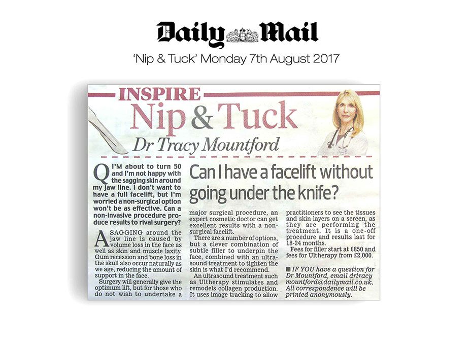 Daily Mail Nip And Tuck Can I Have A Facelift Without Going Under The